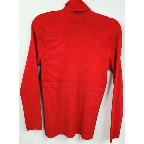 Lauren Ralph Lauren Red Turtleneck Sweater| Size 1x - Picture 5 of 11